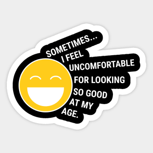 Smiley face emoji Sticker